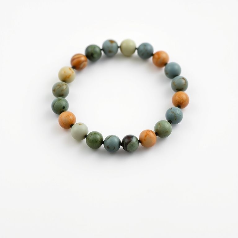 Elegant Gemstone Bracelet - Natural Stone Bead Chain