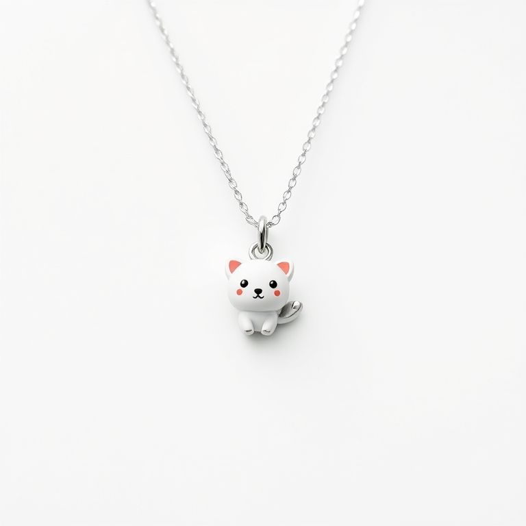 Cute Cartoon Animal Pendant Necklace for Women and Girls